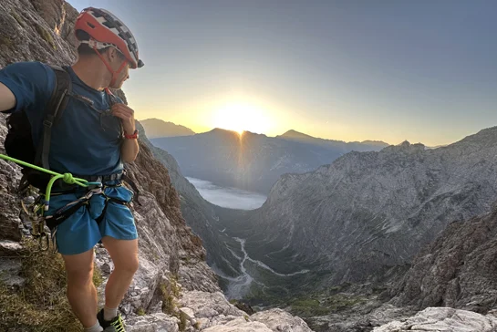 Kederbacher Weg, der Weg des Erstbegehers